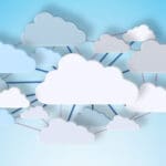 Cloud Management Outsourcing Conceptual Illustration